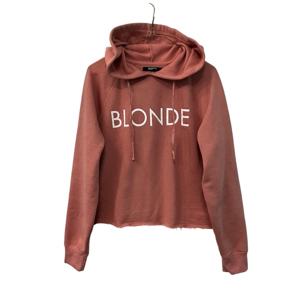 Brunette The Label Tops - 3 for $10🌷 Brunette the Label - blonde hooded sweatshirt